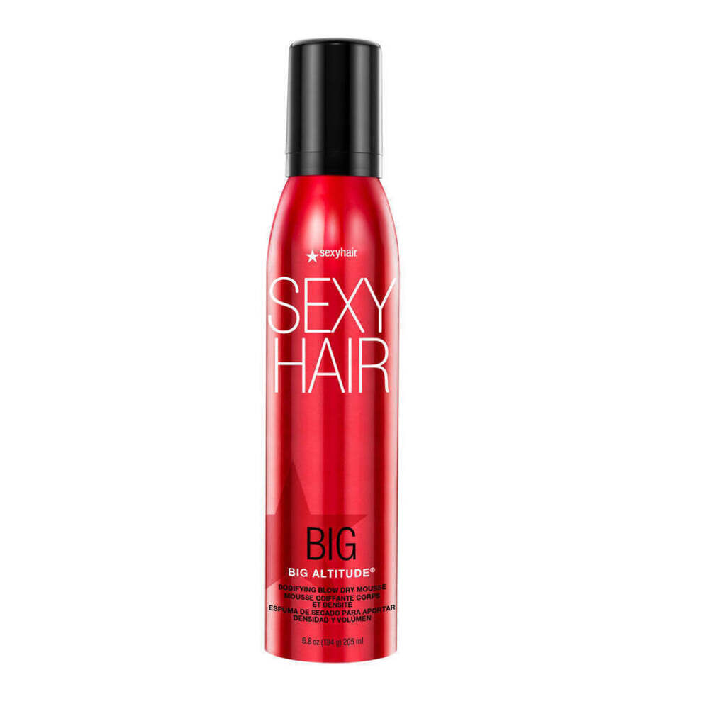 2 Pack Sexy Hair Big Big Altitude Bodifying Blow Dry Mousse 6.8 oz